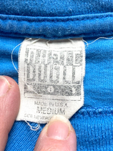 Load image into Gallery viewer, VTG Bugle Boy Shirt Adult Medium Blue Ski The Planet Single Stitch USA 80s Mens