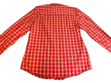 Load image into Gallery viewer, Buffalo Jackson Trading Co Shirt Adult Medium Red Plaid Button Up Casual Mens