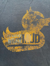 Load image into Gallery viewer, Muck Fest Shirt Adult Large Black Fade I Mucked It Duck Mud Run Festival Mens