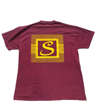 Load image into Gallery viewer, Schultheiss & Associates Shirt Adult Medium Maroon Single Stitch Russell USA Men