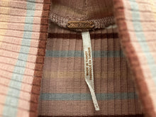 Load image into Gallery viewer, Free People Sweater Womens Large Peaach Maroon Striped Turtleneck Outerwear Lady