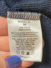 Load image into Gallery viewer, Miss Me Sweater Womens Medium Navy Aztec Boho Chic Open Front Cardigan Tunic