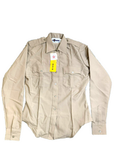 Load image into Gallery viewer, Conqueror Shirt Adult 36-REG Medium Military Army Uniform Tan Workwear USA Mens