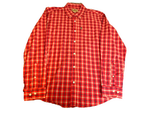Load image into Gallery viewer, Buffalo Jackson Trading Co Shirt Adult Medium Red Plaid Button Up Casual Mens