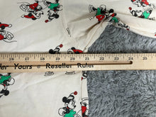 Load image into Gallery viewer, Mickey & Minnie Mouse Sweater Womens Extra Large White AOP Skating Disney Ladies