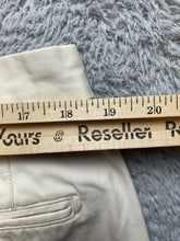 Load image into Gallery viewer, Peter Millar Shorts Adult 38 Off White Flat Front Slash Pocket Crown Chino Mens