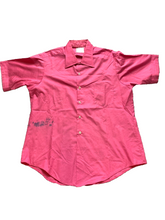 Load image into Gallery viewer, Vintage Hampshire House by Van Heusen Shirt Adult 16 Pink Bradley Button Up Mens