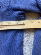 Load image into Gallery viewer, J Jill Sweater Womens Extra Large Periwinkle Oversized Nylon Cowl Neck Outerwear