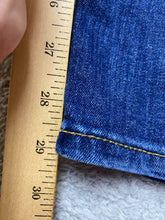 Load image into Gallery viewer, Lucky Brand Jeans Adult 40x30 Blue Denim Straight Leg Zip Fly Whiskered Mens