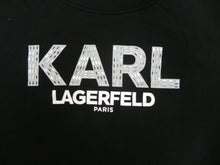 Load image into Gallery viewer, Karl Lagerfeld Sweatshirt Womens 1X Sweater Bedazzled Logo Paris Pullover Mens