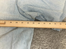 Load image into Gallery viewer, Red Head Shirt Adult 3XL XXXL Light Blue Denim Embroidered Bass Fish Pocket Mens