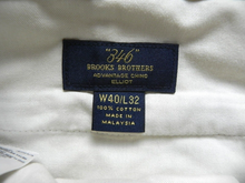 Load image into Gallery viewer, Brooks Brothers 346 Pants Adult 40x32 Elliot Advantage Chino Trouser Casual Mens