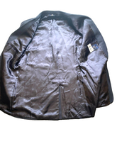 Load image into Gallery viewer, Brooks Brothers 346 Suit Coat Mens 45L Navy Blue Single Breasted Wool Viscose