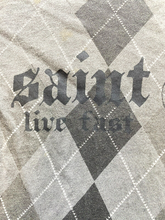 Load image into Gallery viewer, VTG Bulzeye Shirt Womens Large Streetwear Rhinestones Skull Grunge Gothic Y2K