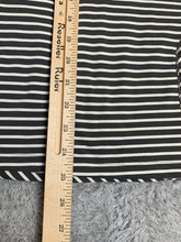 Load image into Gallery viewer, Lole Shirt Womens Small Black Striped UPF 50 Wicking 4 Way Stretch Activewear