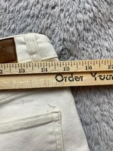 Load image into Gallery viewer, BDG Urban Outfitters Jeans Adult 29x28 White A-Wide Raw Hem Baggy Hip Hop Mens