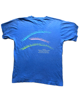 Load image into Gallery viewer, Vintage Tanqueray Sterling Vodka Shirt Adult Medium Blue Single Stitch 90s Mens