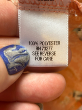 Load image into Gallery viewer, Croft & Barrow Shirt Womens Extra Large Peach AOP Cardinal Bird Oversized Blouse