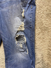 Load image into Gallery viewer, Torrid Jeans Womens 24 Plus Blue Denim Distressed Boyfriend Vintage Stretch