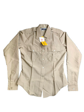 Load image into Gallery viewer, Conqueror Shirt Adult 36-REG Medium Tan Military Army Uniform Workwear USA Mens