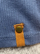 Load image into Gallery viewer, Frye And Co. Shirt Womens 2XL Slate Blue Snaps Henley Casual Lightweight Ladies