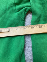 Load image into Gallery viewer, VTG Mask Shirt Womens Large Green Abstract Face Shapes Artsy Oversized 70s 80s