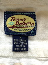 Load image into Gallery viewer, Tommy Bahama Shirt Adult Medium White Rayon Button Up Bartender Cocktail Mens