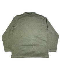 Load image into Gallery viewer, Wrangler Sweater Adult Large Olive Green Authentics 1/4 Zip Outerwear Mens NWT