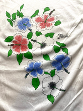 Load image into Gallery viewer, VTG Liki Liki Shirt Womens OS Hawaii Flower Naturecore Tunic Blouse 80s Ladies