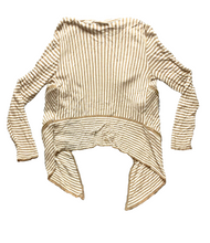 Load image into Gallery viewer, Belldini Sweater Womens Medium Open Front Cardigan Waterfall Asymmetric Viscose