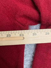 Load image into Gallery viewer, Land's End Sweater Adult Large Red 100% Cashmere Oversized Grandpa Outerwear Men