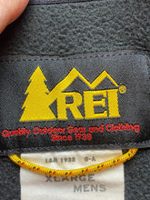 Load image into Gallery viewer, REI Jacket Adult Extra Large Black Full Zip Fleece Outdoor Gear Mock Neck Mens