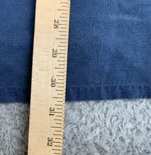 Load image into Gallery viewer, RISCATTO Shirt Adult Medium Blue Button Up Silk Tree Hawaiian Aloha Casual Mens