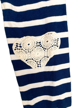 Load image into Gallery viewer, Mickey & Minnie Mouse Sweatshirt Womens Medium Crochet Lace Trim Hoodie Disney