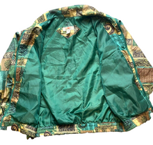 Load image into Gallery viewer, VTG Stunt Sports Jacket Womens Small Oversized Windbreaker Silk Full Zip Ladies