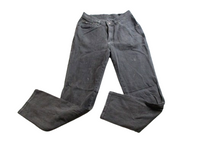 Load image into Gallery viewer, Lee Jeans Adult 27x29.5 Flat Front Tapered Leg Dark Wash Denim 5 Pocket Mens