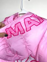 Load image into Gallery viewer, KiKiMax Jacket Womens 1X Pink Panther Quilted Parka Hoodie 90s Zip Up Plus Lady