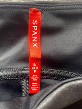 Load image into Gallery viewer, SPANX Leggings Womens Small (23x27) Black Faux Leather Stretch Pull On Biker NWT