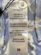 Load image into Gallery viewer, Mario Serrani Shorts Womens 10 Tummy Control Rayon Nylon 9" Inseam Italy NWT