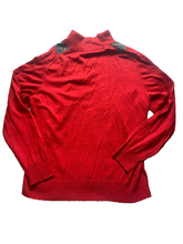 Load image into Gallery viewer, Apt. 9 Sweater Womens 2XL XXL 1/4 Zip Mock Neck Argyle Diamond Outerwear Ladies