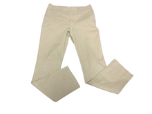 Load image into Gallery viewer, GAP Pants Womens 4 (30x29) Tan Khakis Straight Leg Flat Front Slash Pocket Lady