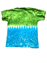 Load image into Gallery viewer, Disney Parks Shirt Junior Extra Small Blue Green Tie Dye Splash Mountain Girls