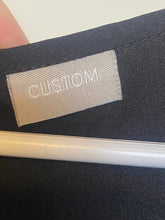 Load image into Gallery viewer, eShakti Dress Womens 2X Black Custom Lace Lined Witchy Gothcore Plus Ladies