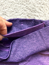 Load image into Gallery viewer, Victoria's Secret Pink Leggings Womens 26x23.5 Purple Active Seamless Workout