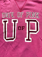 Load image into Gallery viewer, Victoria's Secret Sweatshirt Womens Large Univ of Pink Fleece Oversized Pullover