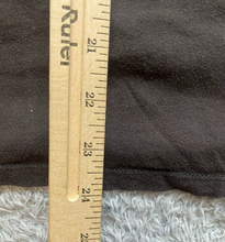 Load image into Gallery viewer, DC Shirt Womens Small Black Fade Neon Big Logo Streetwear Skater Pullover USA