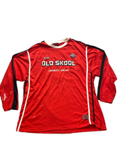 Load image into Gallery viewer, Old Skool Shirt Adult 4X Red American Short Track Racing Race Urban Wear Mens
