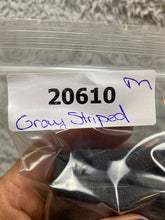 Load image into Gallery viewer, Banana Republic Pants Adult 34x32 Gray Striped Straight Leg Flat Front Dress Men