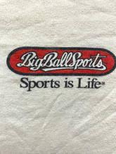 Load image into Gallery viewer, VTG Big Ball Sports Shirt Youth Large Dingy White Single Stitch Sportswear Boys