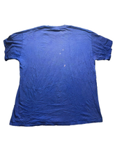 Load image into Gallery viewer, Vintage Nike Shirt Adult 2XL XLL Blue Mini Swoosh Logo Silver Tag Y2k 00s Mens